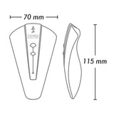 Vibrator Lay-On Shunga Obi, 10 Moduri Vibratii, Impermeabil, Whisperquiet, Roz, Stimulare Clitoridiana