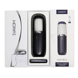 Masturbator cu vibratii SVAKOM Alex Neo 2 cu 7 functii interactive, reincarcabil, controlat prin aplicatie, cu miscare de impingere - Negru