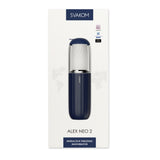 Masturbator cu vibratii SVAKOM Alex Neo 2 cu 7 functii interactive, reincarcabil, controlat prin aplicatie, cu miscare de impingere - Negru