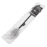 Gadilitor Fifty Shades of Grey Tease cu Pene Autentice Gri - Ideal pentru jocuri erotice in cuplu sau aventuri BDSM