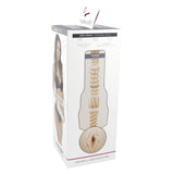 Masturbator Fleshlight Eva Lovia Sugar - Material SuperSkin cu textura realista - carcasa discreta cu forma de lanterna -  maneca detasabila pentru curatare usoara - culoarea pielii, 25 cm