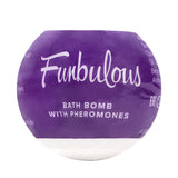 Bath Bomb cu Feromoni - Funbulous, cu aroma de floral-fructoasa - cu ingrediente naturale ce hidrateaza pielea