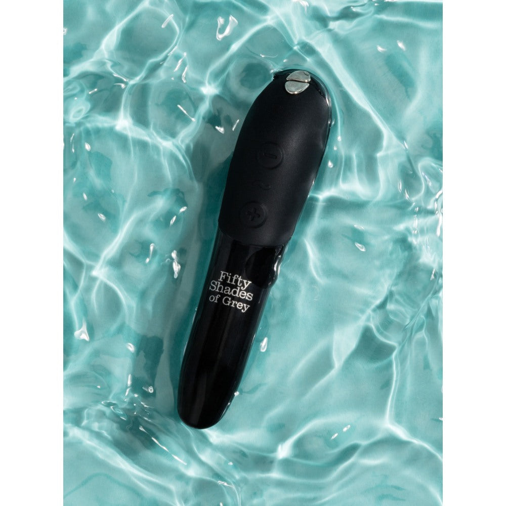 Set Cadou Sex Toys Fifty Shades of Grey x We-Vibe 3 Piese - Mini vibrator Tango X, dop anal negru cu cristal, masca din satin - ideal pentru a adauga o nota de lux in momente intime
