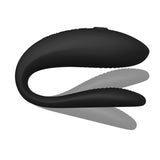 Set Cadou Sex Toys Fifty Shades of Grey Moving As One 3 Piese - Vibrator pentru cupluri We-Vibe Sync Lite, catuse din satin, ulei de masaj cu vanilie - ideal pentru a adauga o nota de lux in momente intime