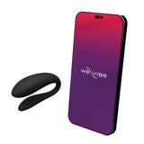Set Cadou Sex Toys Fifty Shades of Grey Moving As One 3 Piese - Vibrator pentru cupluri We-Vibe Sync Lite, catuse din satin, ulei de masaj cu vanilie - ideal pentru a adauga o nota de lux in momente intime