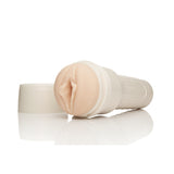 Masturbator Fleshlight Eva Lovia Sugar - Material SuperSkin cu textura realista - carcasa discreta cu forma de lanterna -  maneca detasabila pentru curatare usoara - culoarea pielii, 25 cm