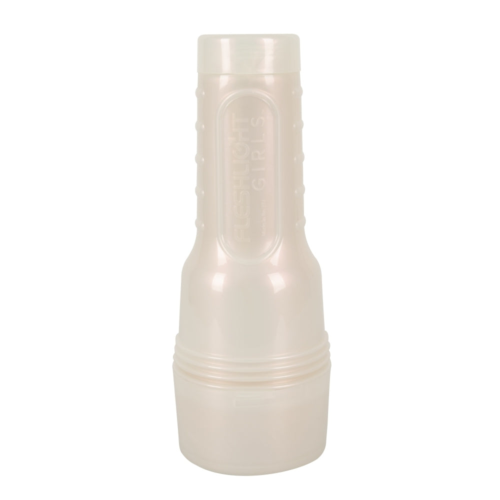 Masturbator Fleshlight Eva Lovia Sugar - Material SuperSkin cu textura realista - carcasa discreta cu forma de lanterna -  maneca detasabila pentru curatare usoara - culoarea pielii, 25 cm