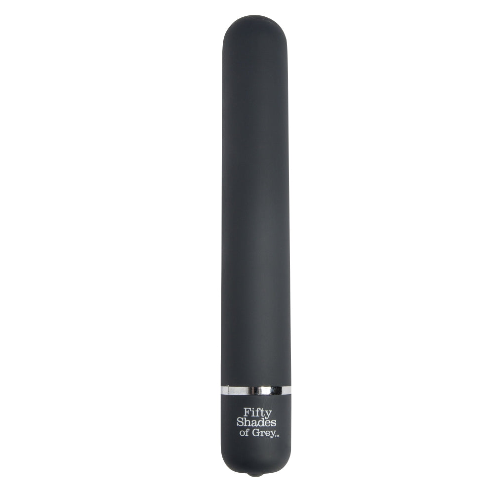 Vibrator Clasic Fifty Shades of Grey Charlie Tango 2 - Negru, 18 cm - 4 Moduri Vibratii, 3 Moduri Viteza