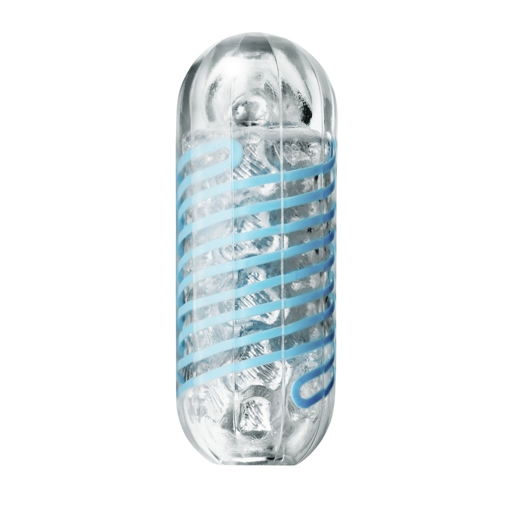 Tenga Spinner Tetra Masturbator Reutilizabil cu Rotire Automata si Suprafete Geometrice pentru Senzatii Intense - Include Lubrifiant Test
