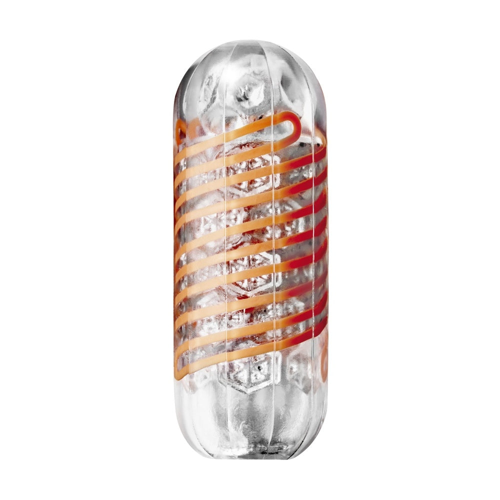 Tenga Spinner Hexa Masturbator Reutilizabil cu Rotire Automata si Suprafete Geometrice pentru Senzatii Intense - Include Lubrifiant Test