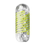 Tenga Spinner Shell Masturbator Reutilizabil cu Rotire Automata si Suprafete Geometrice pentru Senzatii Intense - Include Lubrifiant Test