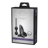 Set Cadou Sex Toys Fifty Shades of Grey x Womanizer 3 Piese - Womanizer Liberty - Balsam cu aroma mentolata - Bile erotice cu sistem de prindere Love Ball Duo - ideal pentru a adauga o nota de lux in momente intime