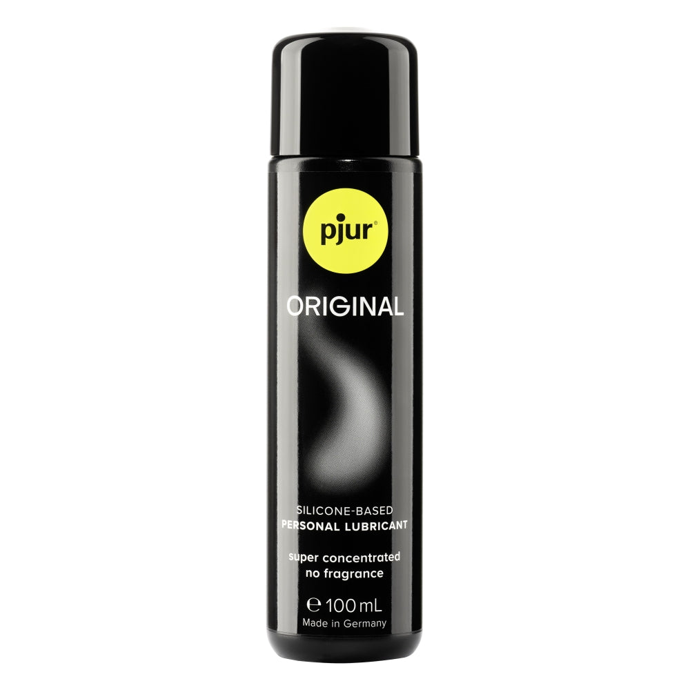 Lubrifiant Siliconic Premium pjur! Original - Alunecare de lunga durata fara lipire - Foarte economic si compatibil cu prezervative, 100 ml