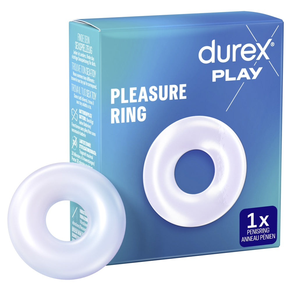 Inel Penis Durex Pleasure Ring pentru Erectie Ferma si Placere Intensa