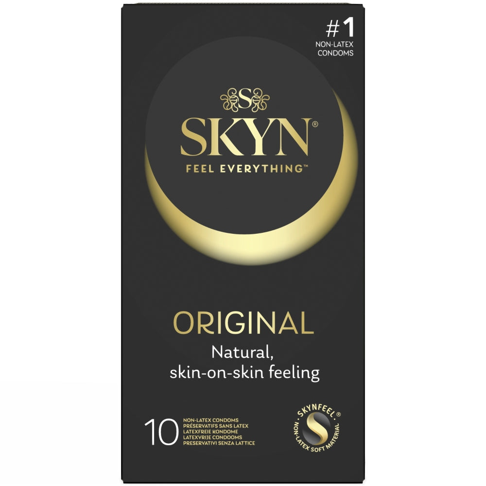 Prezervative latex-free Manix SKYN ORIGINAL pentru senzatii naturale, ideale pentru alergici, Pachet 10 buc