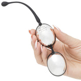 Bile Kegel Fifty Shades of Grey Inner Goddess Argintiu - bile vaginale cu banda elastica - greutate de 67 g, ideal pentru incepatori - perfect pentru antrenamentul muschilor pelvieni - include saculet de satin pentru depozitare discreta