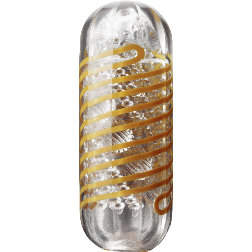 Tenga Spinner Beads Masturbator Reutilizabil cu Rotire Automata si Suprafete Geometrice pentru Senzatii Intense - Include Lubrifiant Test