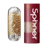 Tenga Spinner Beads Masturbator Reutilizabil cu Rotire Automata si Suprafete Geometrice pentru Senzatii Intense - Include Lubrifiant Test
