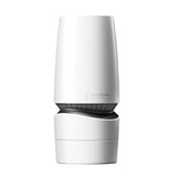 Masturbator reglabil Tenga Silver Ring cu 10 niveluri suctiune - inovativ cu inel integrat pentru penis - Design discret - complet lavabil