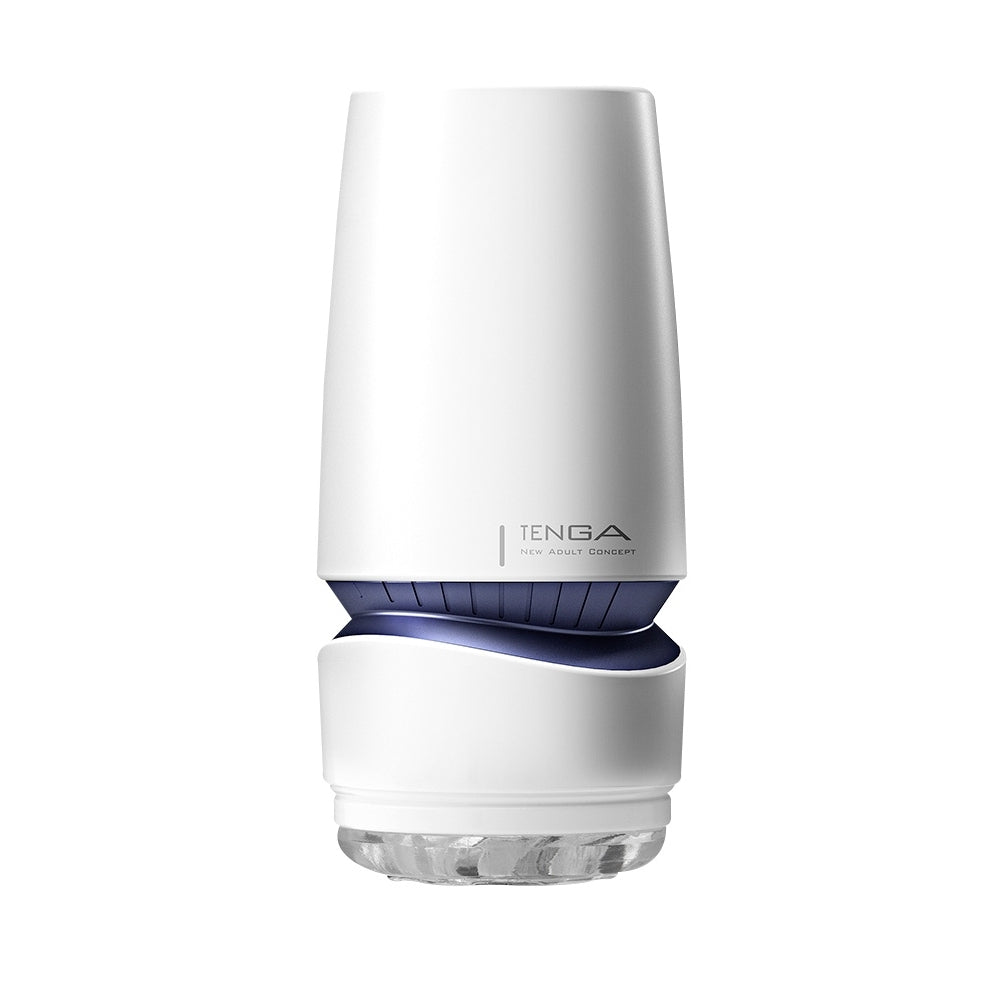 Masturbator reglabil Tenga Cobalt cu 10 niveluri suctiune - inovativ cu inel integrat pentru penis - Design discret - complet lavabil