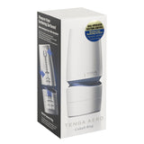 Masturbator reglabil Tenga Cobalt cu 10 niveluri suctiune - inovativ cu inel integrat pentru penis - Design discret - complet lavabil