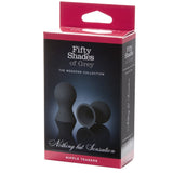 Teasere BDSM pentru Sfarcuri din Silicon Fifty Shades of Grey - Set 2 Bucati, Stimulare si Sensibilitate Crescuta