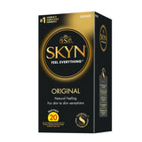 Prezervative latex-free Manix SKYN ORIGINAL pentru senzatii naturale, ideale pentru alergici, Pachet 20 buc