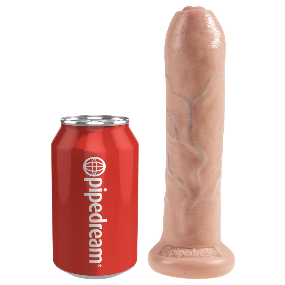 Dildo realist Pipedream King Cock Uncut Flesh 17 cm PVC
